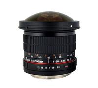 Rokinon 8mm f/3.5 HD Fisheye Lens with Removable Hood for Canon EF