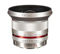 Rokinon RK12M-MFT-SIL 12mm F2.0 Ultra Wide Angle Lens for Olympus/Panasonic Micro 4/3 Cameras