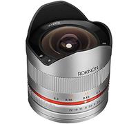 Rokinon RK8MS-E 8mm F2.8 Series 2 Fisheye Lens for Sony E Cameras, Silver