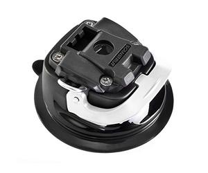 ROKK Mini Hardcore Suction Cup Mount System, Black/White, One Size