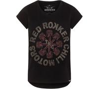 Rokker Anthony Ladies T-Shirt, black, size XL for Women