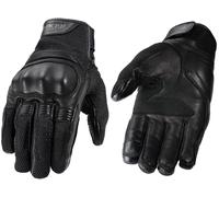 Rokker Austin Mesh Motorcycle Gloves, black, size L for Men