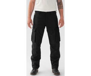 Rokker Black Jack Cargo Motorcycle Textile Pants, black, size 29 for Men