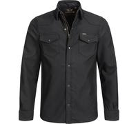 Rokker Black Jack Rider Shirt, black, size XS for Men