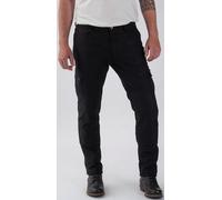 Rokker Black Jack Slim Motorcycle Textile Pants, black, size 27