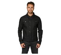 ROKKER Black Jacket Model 2023 Motorcycle Denim Jacket men, 2XL