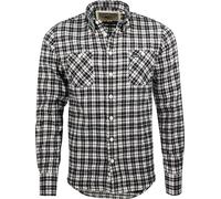 Rokker Carson Shirt, white/black, size S
