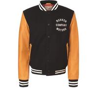 Rokker College Motorcycle Leather/Textile Jacket, size M for Men