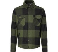 Rokker Dakota Rider Motorcycle Shirt, green, size M for Men