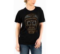 Rokker La Catrina Ladies T-Shirt, black, size XS for Women