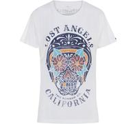 Rokker Lost Angeles Ladies T-Shirt, white, size S