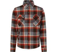 Rokker Memphis Rider Motorcycle Shirt, grey-red, size XL for Men