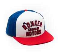 Rokker Motors Snapback Cap, white-blue for Men
