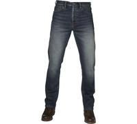 Rokker Rokkertech AAA Motorcycle Straight Fit Riding Denim Jeans Washed Blue