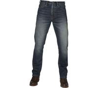 Rokker Rokkertech AAA Straight Fit Motorcycle Motorbike Denim Jeans Washed Blue