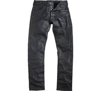 Rokker Rokkertech Black Motorcycle Textile Pants, black, size 29