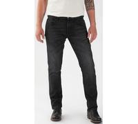 Rokker Rokkertech Tapered Slim Black Motorcycle Jeans, black, size 29 for Men