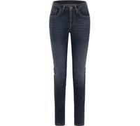 Rokker RT Mid Waist Slim Ladies Motorcycle Jeans, blue, size 26/30