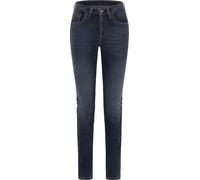 Rokker RT Mid Waist Slim Ladies Motorcycle Jeans, blue, size 38/34