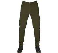 Rokker Slim Fit Motorcycle Motorbike Cargo Trouser Olive