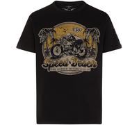 Rokker Speed & Beach T-Shirt, black, size L for Men