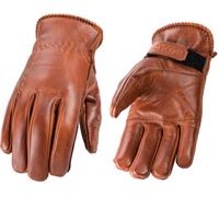 Rokker Tattoo Bird Ladies Motorcycle Gloves, brown, size L