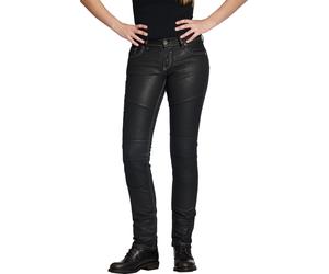 Rokker The Diva Biker Style Ladies Pants, black, size 29 for Women