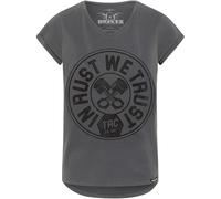 Rokker Trust Ladies T-Shirt, grey, size S