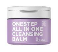 ROKKISS One-Step Cleansing Balm (5.1 fl oz) - pH Balanced Gentle Daily Facial Cleansing and Makeup Remover. Shea Butter, Grapefruit/Peach Extracts.