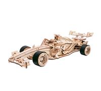 Robotime ROKR Racing Car Wooden 3D Puzzle Building Toys 29 x 7.6 x 10.5 cm 1PC
