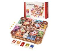 ROKR DIY Property Trading Board Game for 2-5 Players,3D Wooden Puzzle,14+ | 2-5 Players, Ages 14+, DIY Assembly