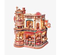 ROKR Dream Coffee Factory Music Box Wooden 3D Puzzle EAB02