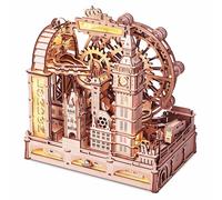 ROKR Marble Travel London 3D Wooden Puzzle DIY Marble Run Kit EGB01