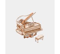 ROKR Magic Piano Mechanical Music Box 3D Wooden Puzzle AMK81
