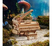ROKR Magic Piano Mechanical Music Box 3D Wooden Puzzle AMK81