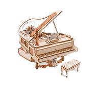 Robotime ROKR Magic Piano 3D Wooden Puzzle Building Toys 14 x 17 x 16.7 cm 1PC
