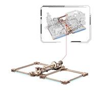 ROKR Marble Run Link Pack,3D Puzzle Wooden Model Kits,Hobbies For Men UK(LG01)