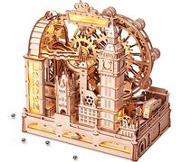 ROKR Marble Travel London Building Wooden Model Kits,EGB01