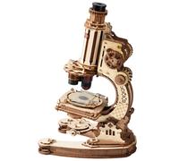 ROKR Mechanical Model Building Kit Real Working Microscope ST005
