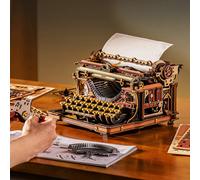 ROKR Mechanical Typewriter Wooden Construction Kit