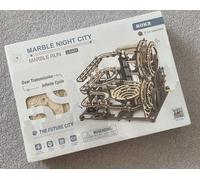 ROBOTIME ROKR Marble Night City Marble Run Wooden Mechanical Model Kit LGA01