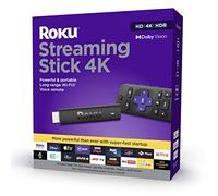 Roku 3820EU Streaming Stick 4K | HD/4K/HDR Streaming Media Player, Black