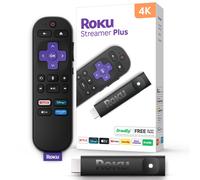 Roku 4K Streaming Media Player Streamer Plus Black