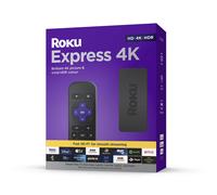 Roku Express 4K | HD/4K/HDR Streaming Media Player, Black