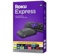 Express (New, 2023) HD Streaming Device with High-Speed HDMI Cable and Standard Remote (No TV Controls), Guided Setup and Fast Wi-Fi