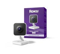 Roku New Indoor Camera 2024 - Home Security - 1-Pack - Wired Security Camera & Pet Monitor with 1080p HD Color Night Vision, Works with Alexa & Google, Motion & Sound Detection, WDR & WiFi 6