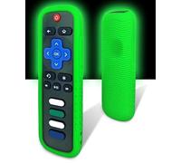 Roku Protective Cover - Silicone, Drop-Proof, Dust-Proof, Washable, Fits Most Roku Remotes (Green)