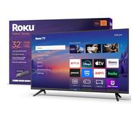 Roku Smart TV 2025 - 32-Inch Select Series, 1080p Full HD TV - Roku TV with Voice Remote - Flat Screen LED Television with Wi-Fi for Streaming Live Local News, Sports, Family Entertainment