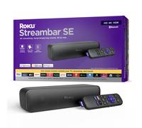 Roku Streambar SE 2in1 TV Soundbar with Builtin 4KHDHDR Streaming Premium Speakers Enhanced Speech Clarity for Crisp