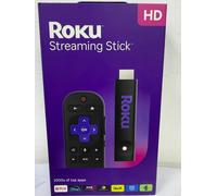 ROKU STREAMING MEDIA PLAYER STREAMING STICK HD 2025 3840EU BLACK Brand New Boxed